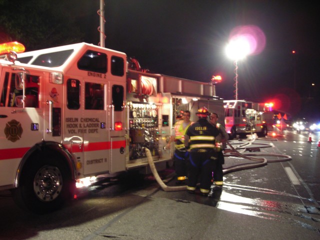 Bus Fire - GSP North 09/30/08